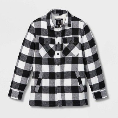 Kids' Plaid Shirt Shacket - art class™ | Target