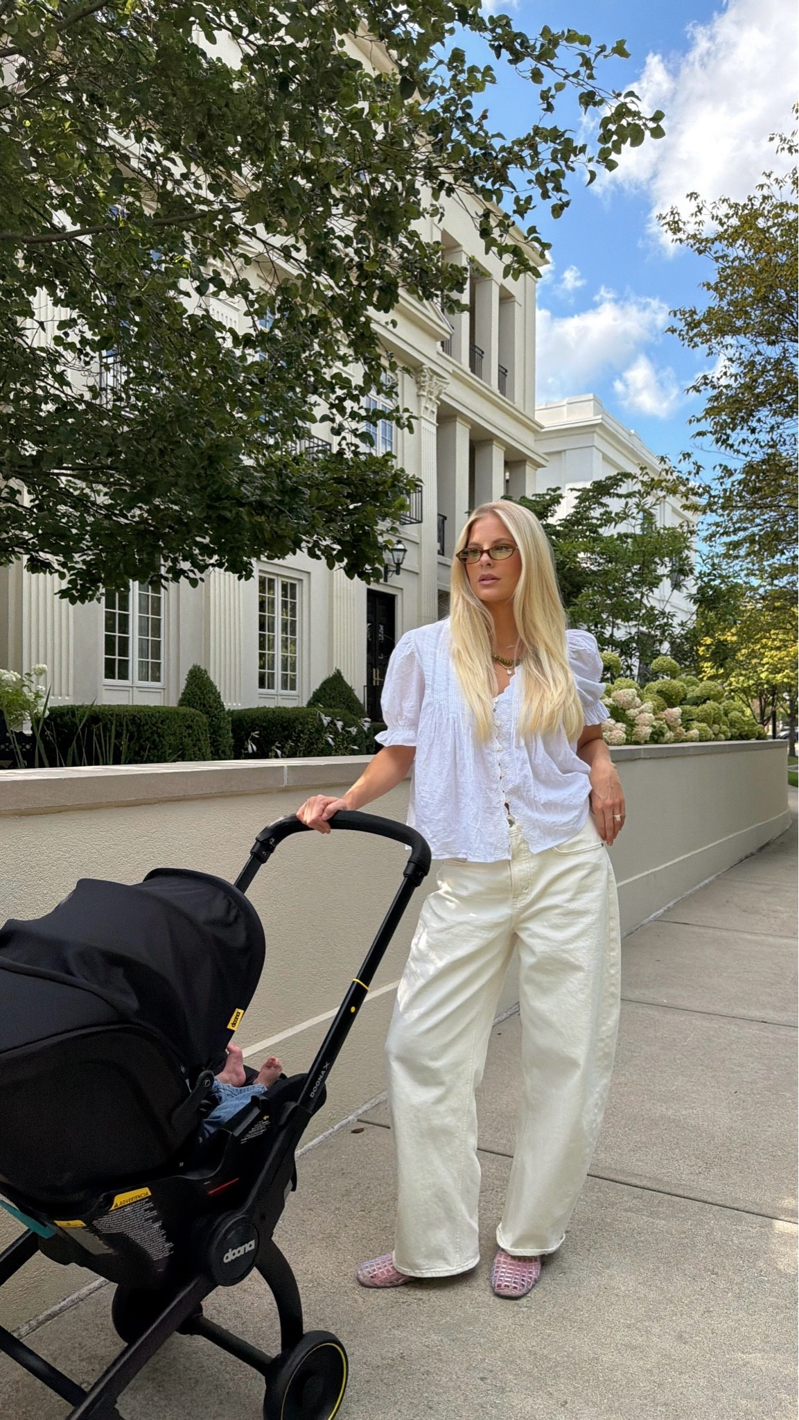 Code AFKATHLEEN - SIZE: medium in top, 29 in jeans (ecru- sized up for pp), shoes run tts, sunnies are baby by Bonnie Clyde - linked similar! #kathleenpost Fall transition outfit, postpartum outfit, Abercrombie Haul, Abercrombie Denim sale, summer outfit

#LTKmomlife