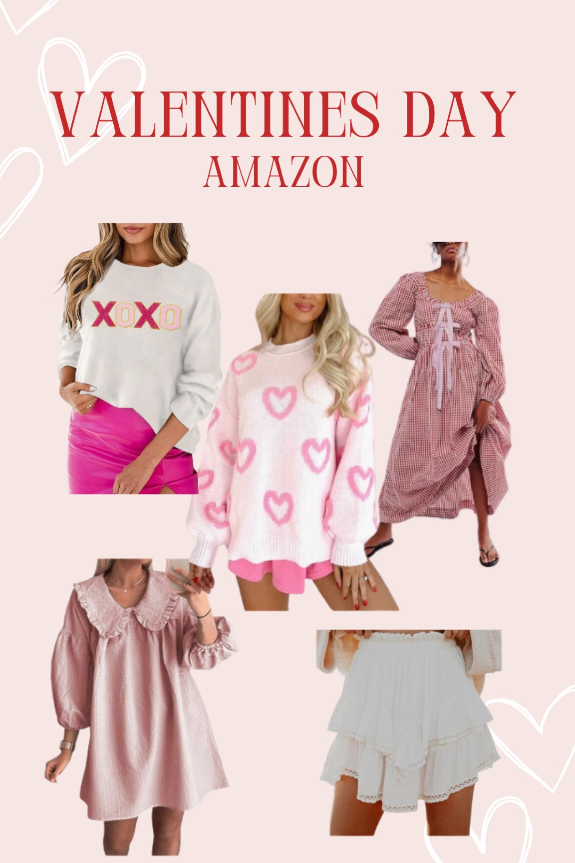Amazon Valentine’s Day sweater. Valentine’s Day finds. Amazon finds. Amazon Valentine’s Day finds 