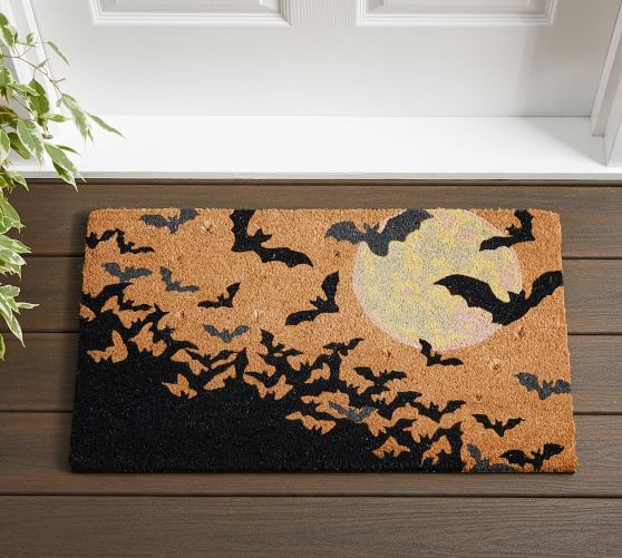 Bats Light Up Doormat | Pottery Barn (US)