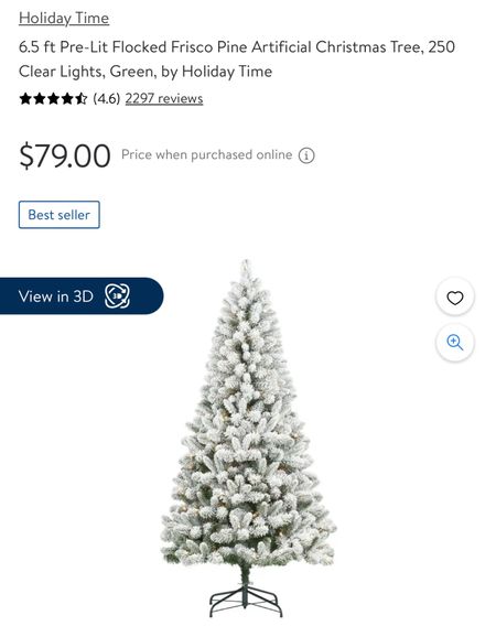 A lot of y’all bought this tree when I posted it last year! It’s back in stock and only $79 🎄🎄

#LTKhome #LTKSeasonal #LTKHoliday