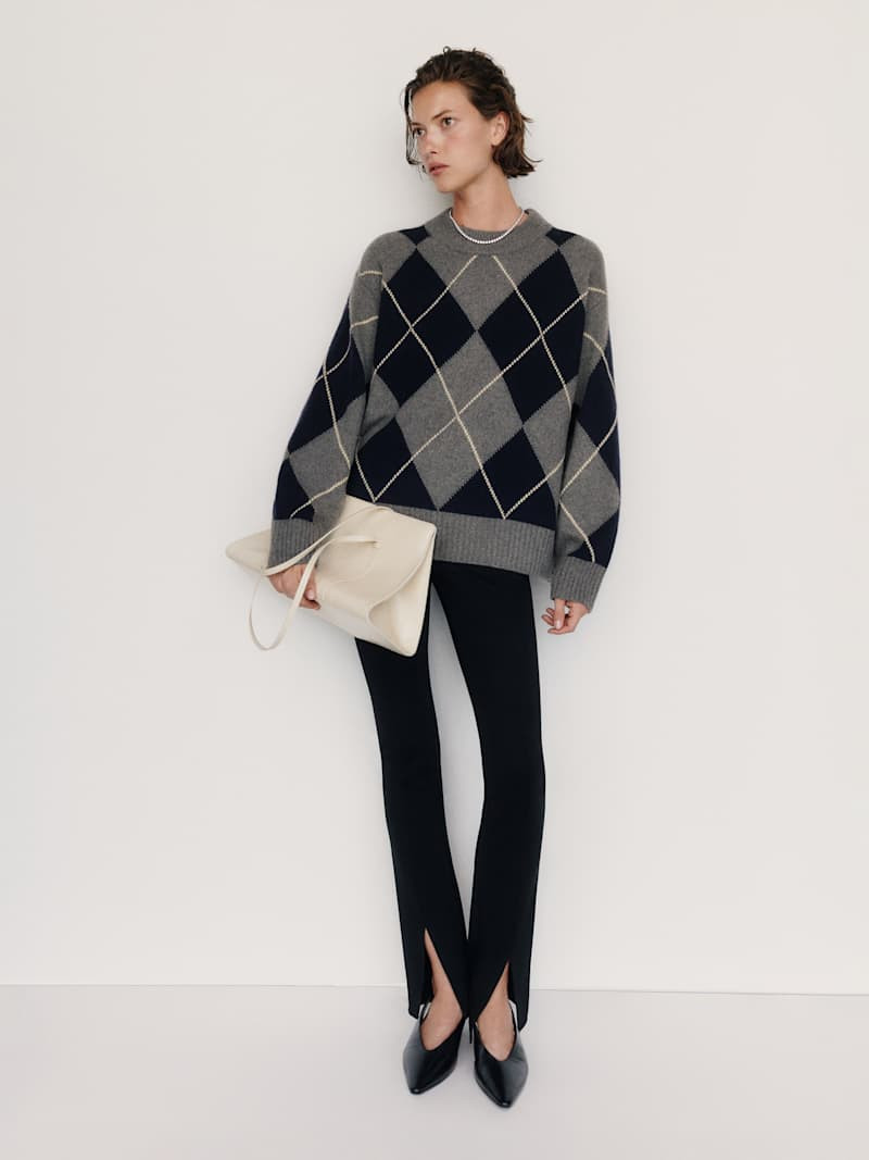 Cove Cashmere Oversized Crew | Reformation (Global)