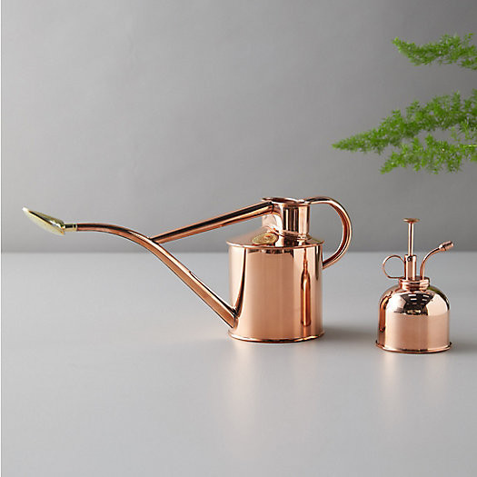 Haws 1 Liter Copper Watering Can + Mister Gift Set | Terrain