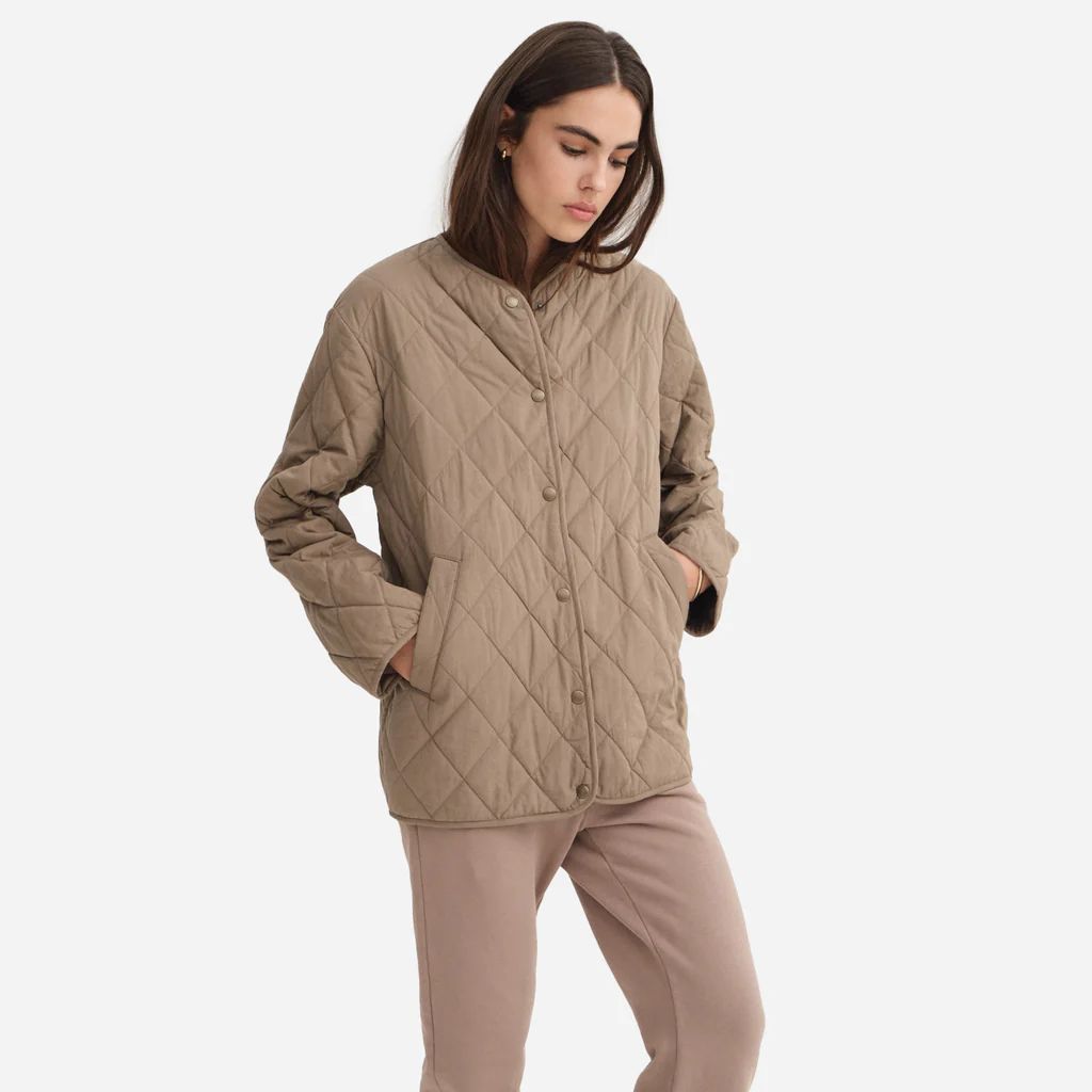 Organic Cotton Quilted Jacket | MATE The Label
