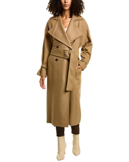 IRO Kealia Wool-Blend Coat | Shop Simon