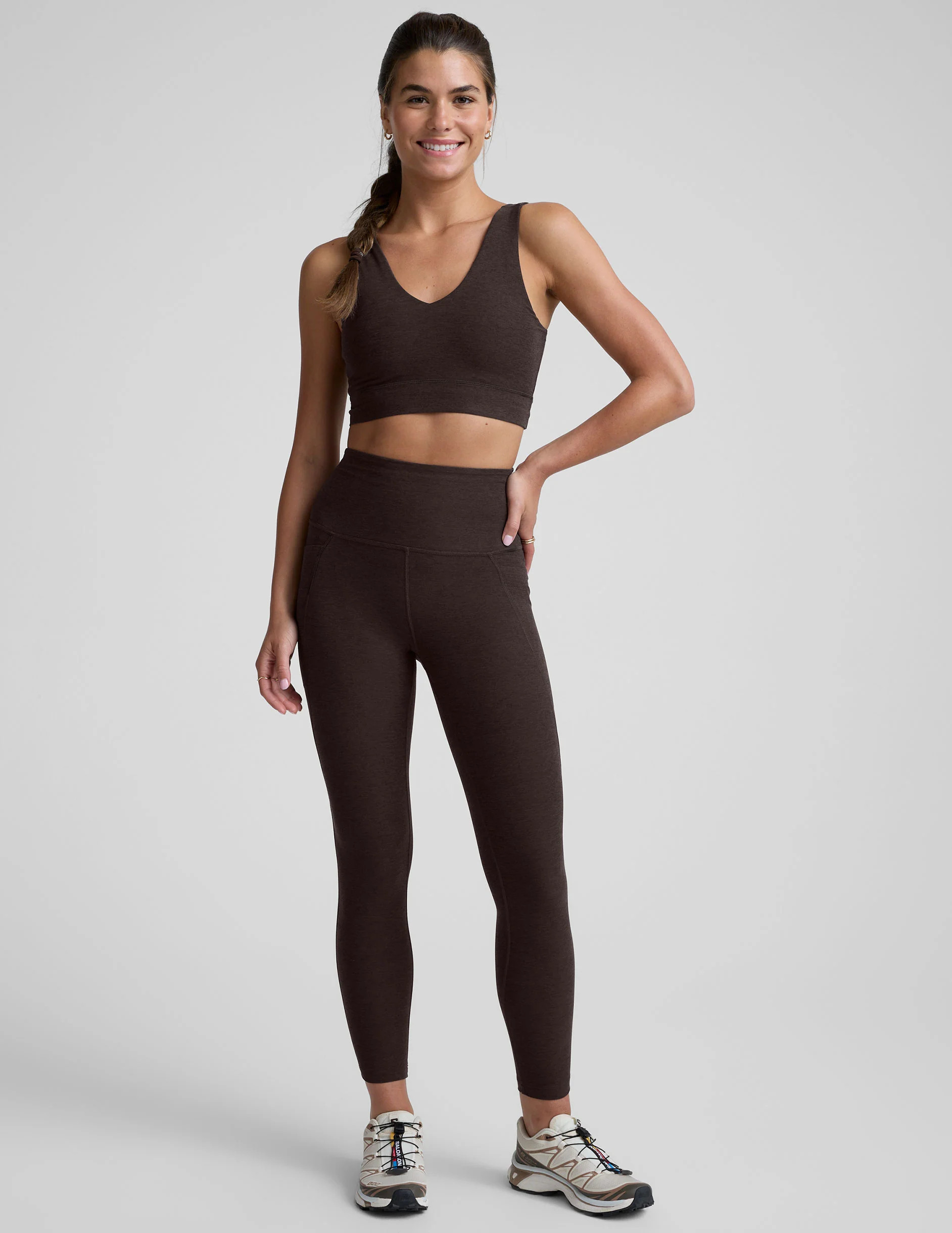 Spacedye Out Of Pocket High Waisted Midi Legging | Beyond Yoga | Beyond Yoga