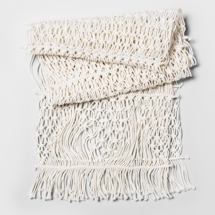 Macrame Table Runner - Threshold™ | Target