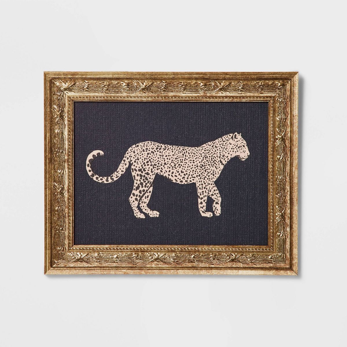 10" x 8" Cheetah Framed Wall Art Canvas - Threshold™ designed with Studio McGee | Target