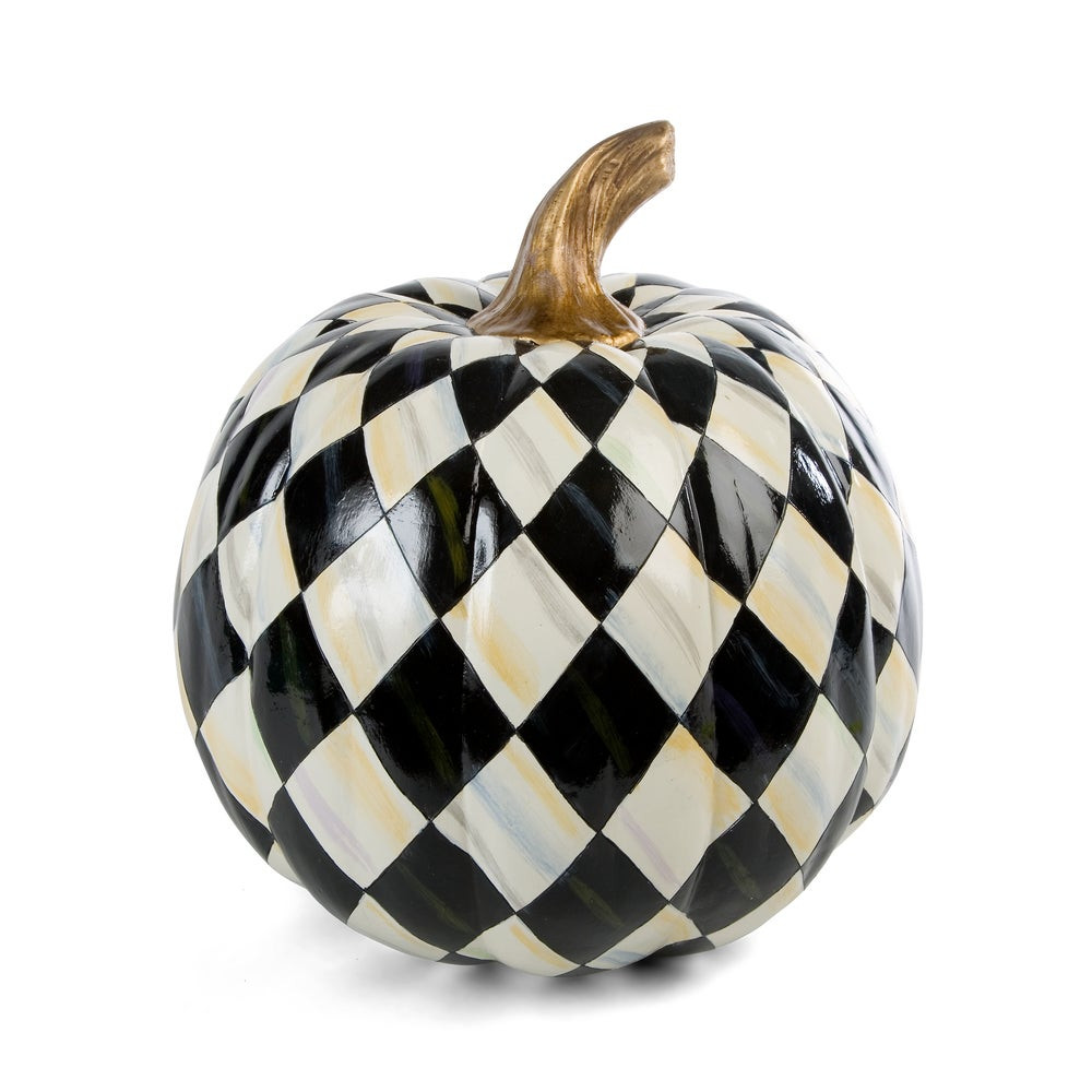 Courtly Harlequin Medium Pumpkin | MacKenzie-Childs
