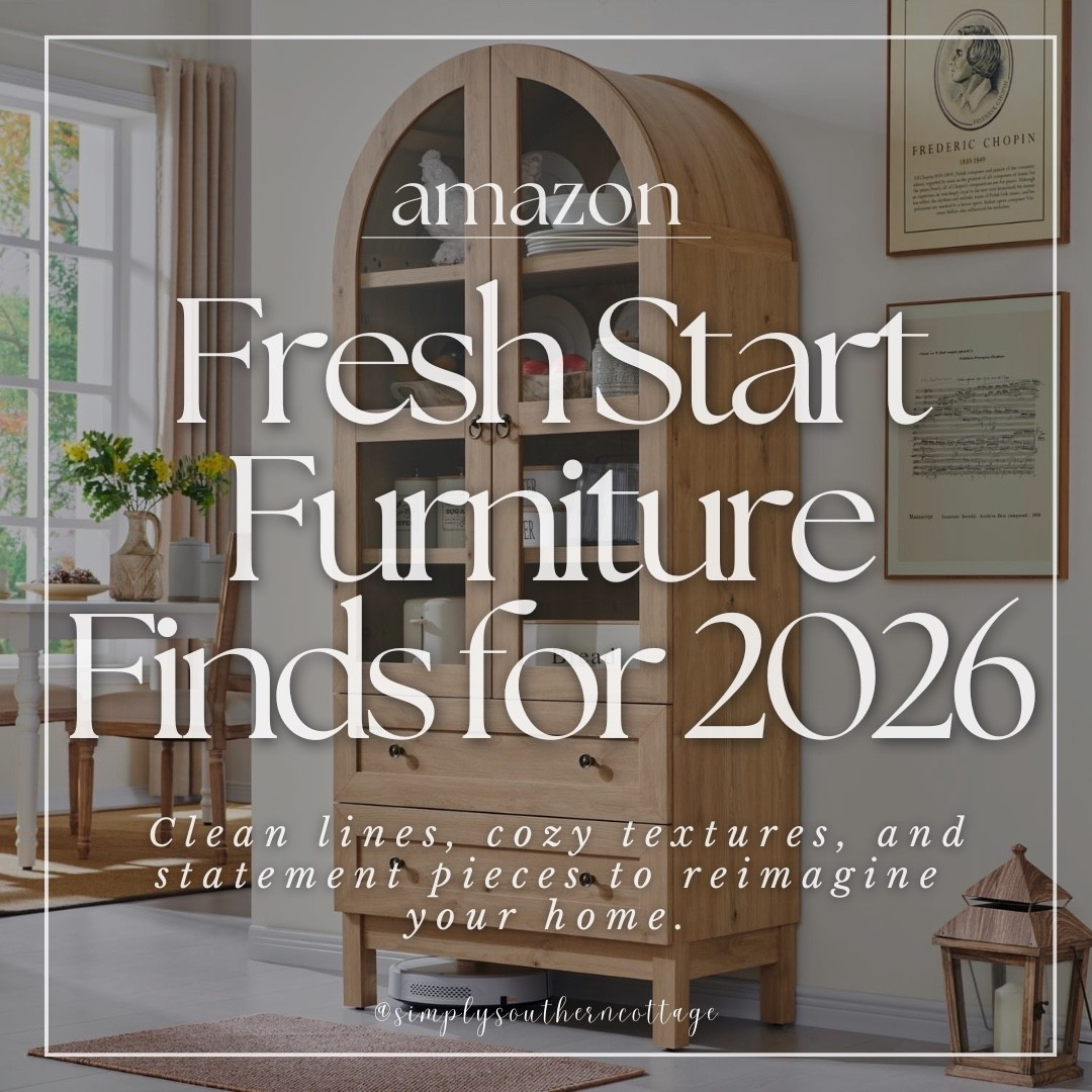 Fresh start furniture finds from Amazon for 2026!


Amazon, Amazon home, Amazon home finds, home decor, home essentials, Amazon furniture, furniture essentials, sofa, loveseat, cabinets, kitchen table, dresser, coffee bar, bar stools, vanity desk, accent cabinet, nightstand, armchair 




#LTKHome #LTKOver40