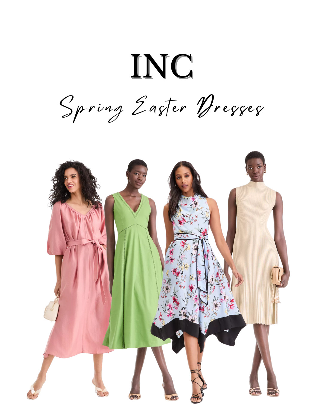 Soft pastels, fresh florals, and effortless silhouettes that are perfect for brunch, church, or a sunny day out. These INC picks are giving polished without trying too hard.

#LTKSeasonal #LTKootd #LTKSpring #EasterStyle #SpringOutfits #PastelStyle #FloralDress #ChicStyle #EffortlessLooks #LTKFinds 

 #LTKFestival #LTKootd #LTKSeasonal
