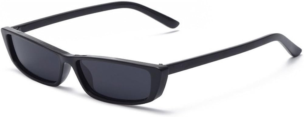 MINCL/Bold Small Frame Sunglasses Stylish Fashion Designer Rectangle Frame Shades | Amazon (US)