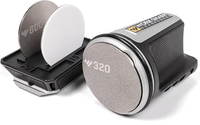 Work Sharp Rolling Knife Sharpener with 4 sharpening angles for all chef and kitchen knives | Amazon (US)