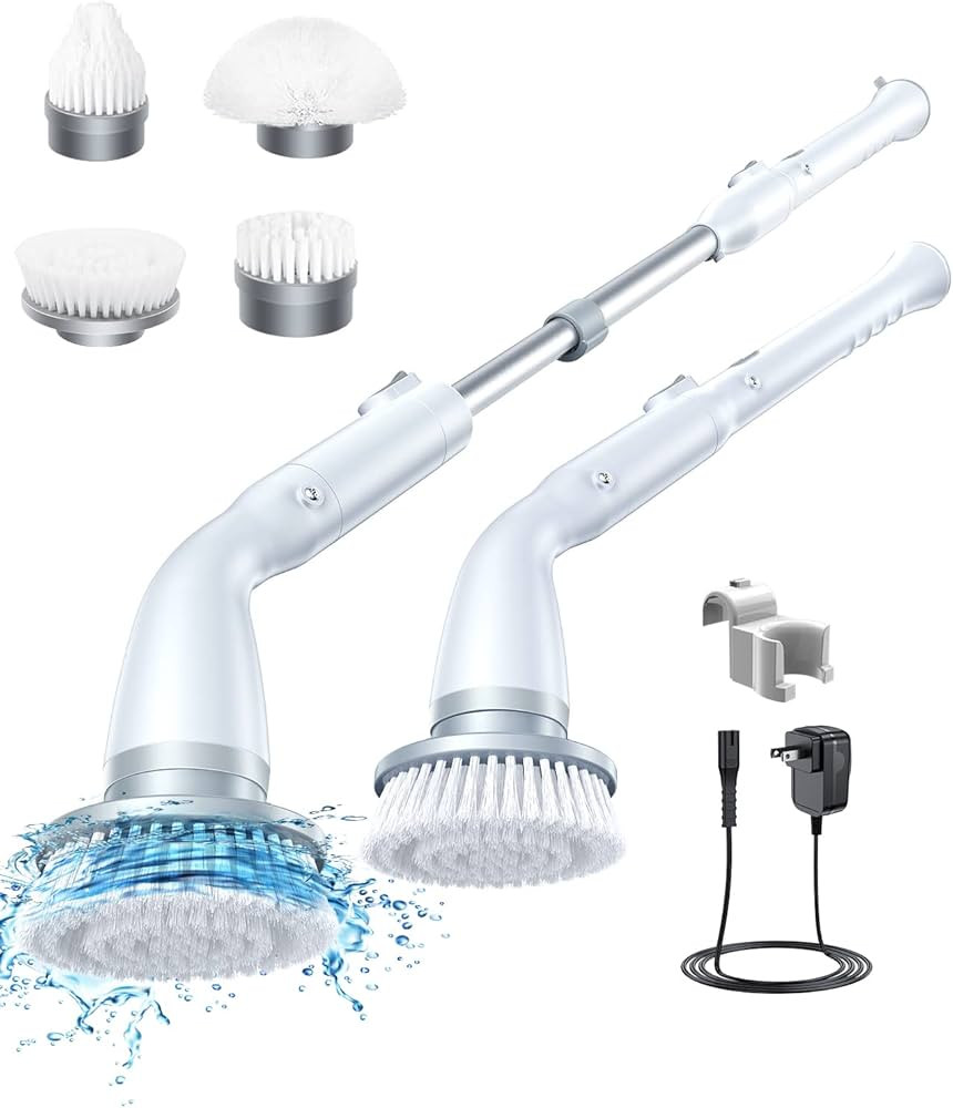 LABIGO Electric Spin Scrubber LA1 Pro, Cordless Spin Scrubber with 4 Replaceable Brush Heads and ... | Amazon (CA)