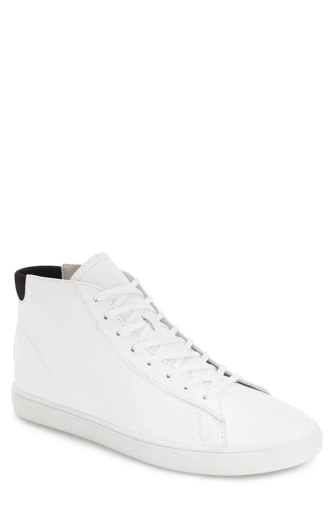 Men's Clae Bradley Mid Sneaker, Size 13 M - White | Nordstrom
