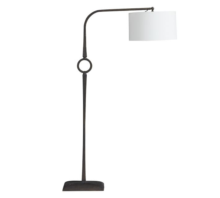 Easton Forged-Iron Sectional Floor Lamp | Pottery Barn (US)
