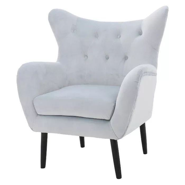 Alyssa New Velvet Arm Chair - Christopher Knight Home | Target
