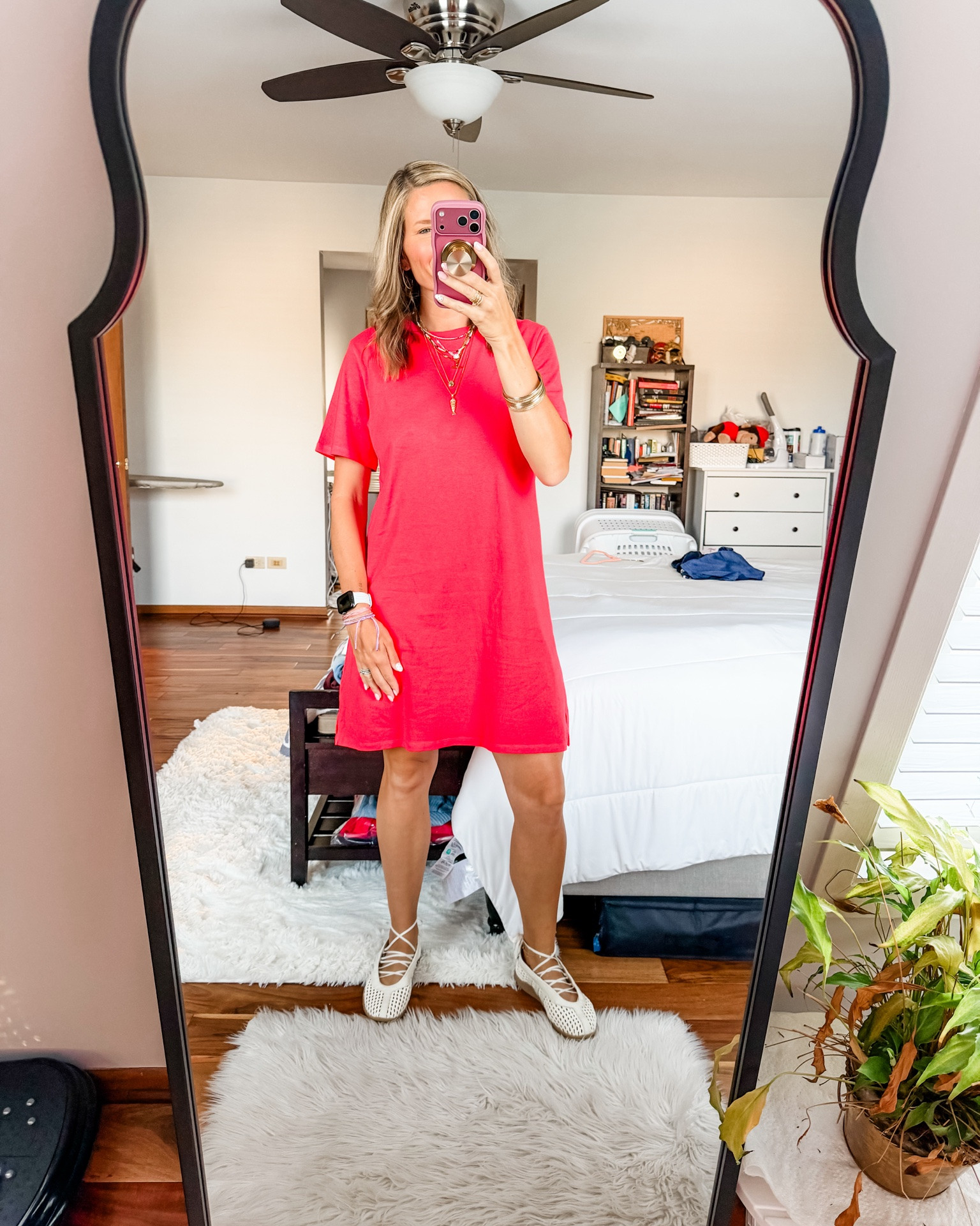 This one of my favorite easy-peasy outfits - literally throw on and go and look instantly cute and professional!! The dress is on sale for EIGHT DOLLARS right now!!!!! Grab yourself a few colors!

#LTKootd #LTKOver40 #LTKWorkwear