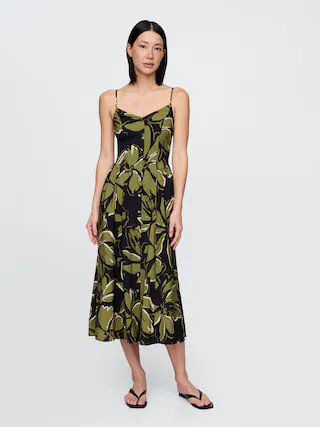 Floral V-Neck Maxi Dress | Gap (US)