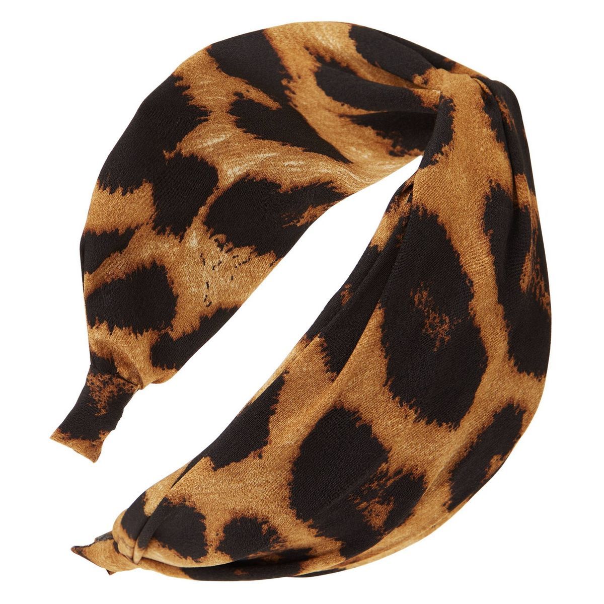 L. Erickson Printed Interlock Headband - Leopard | Target