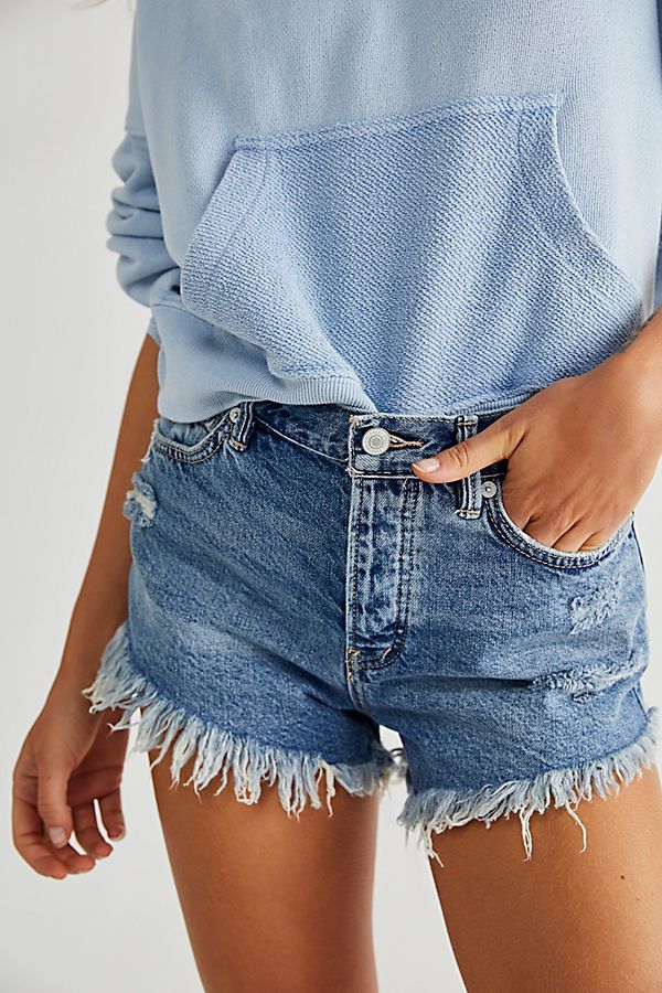 Loving Good Vibrations Cutoffs | Free People (Global - UK&FR Excluded)