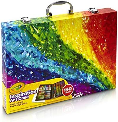 Crayola Inspiration Art Case Coloring Set, Gift for Kids, 140 Art Supplies | Amazon (US)