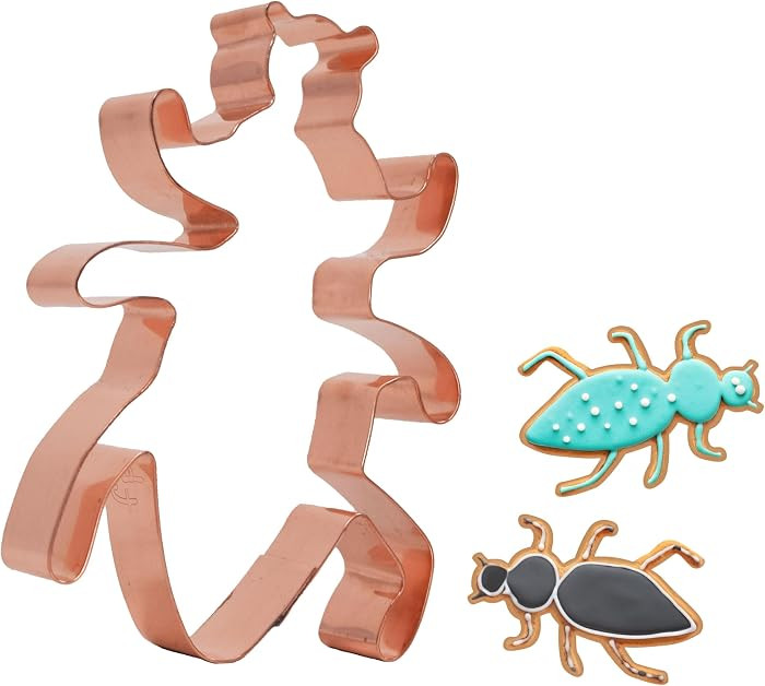 Cute Beetle Cookie Cutter 4.25 Inch Made in USA | Amazon (US)