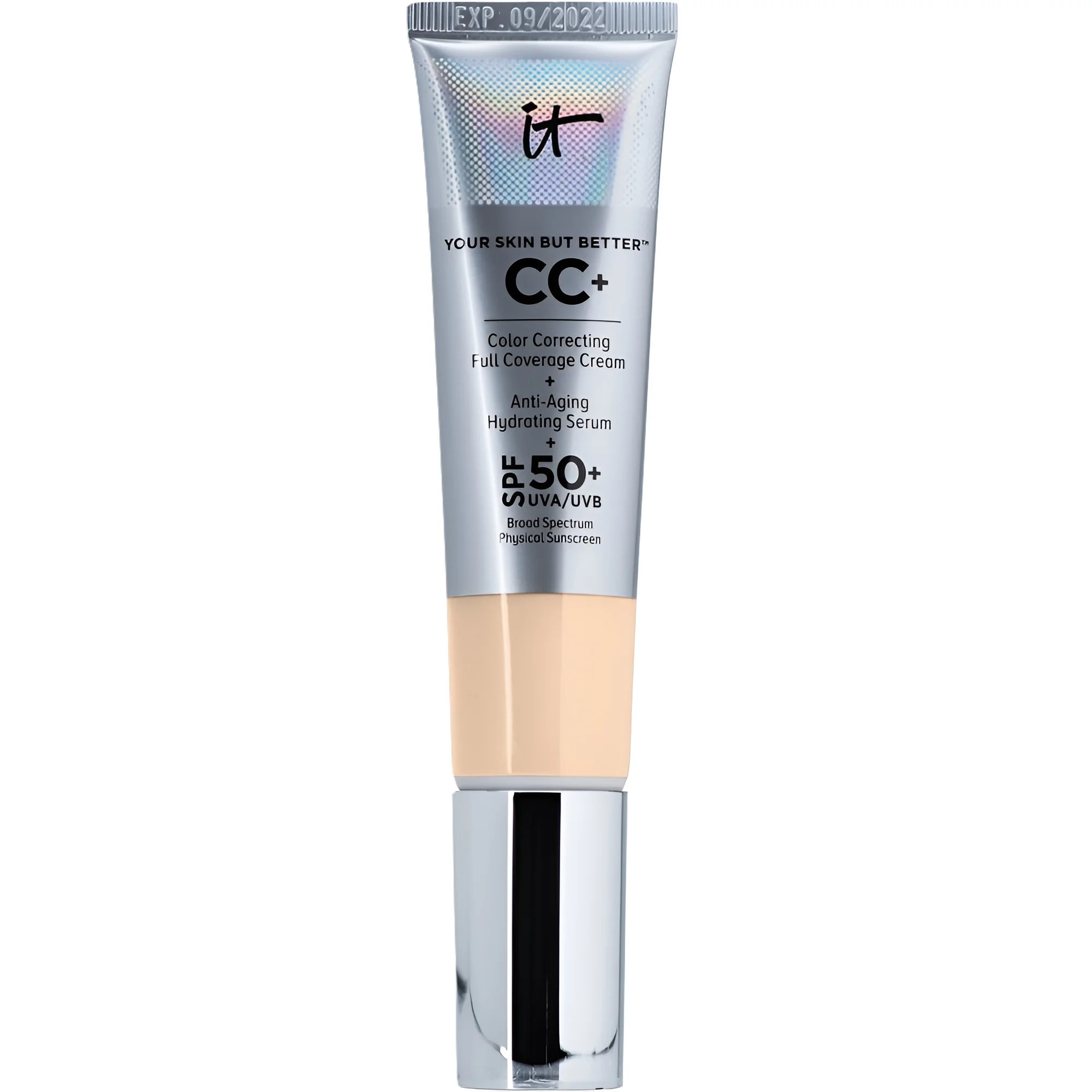 IT Cosmetics CC Full Coverage Cream SPF 50 in Light - EXP 02/2025 | Walmart (US)