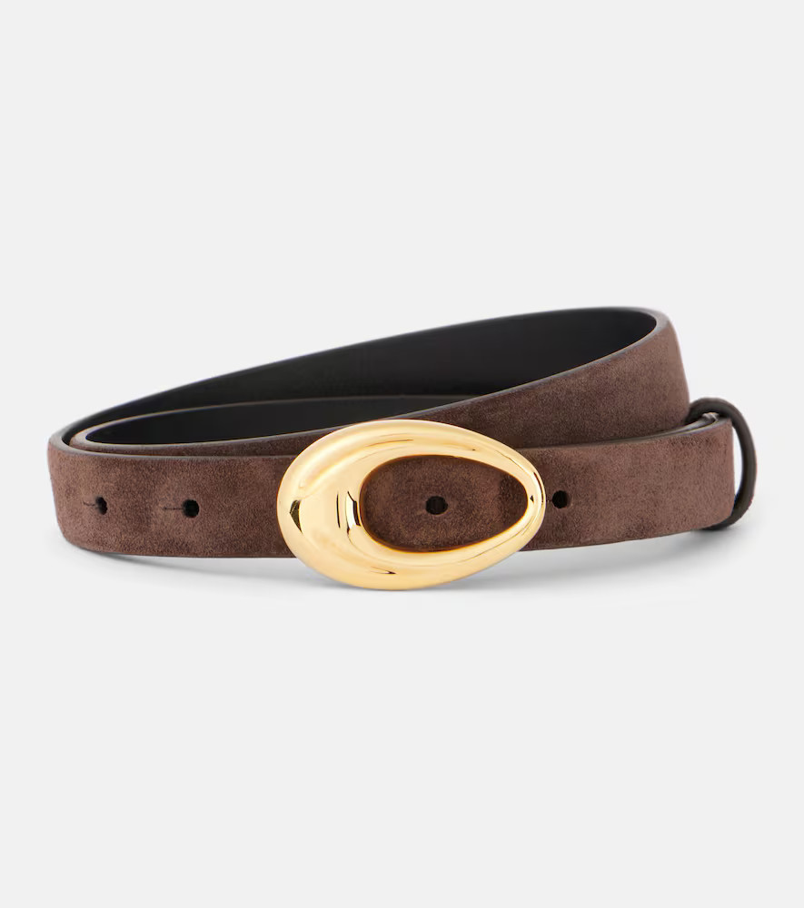 Khaite Olivia suede belt | Mytheresa (US/CA)