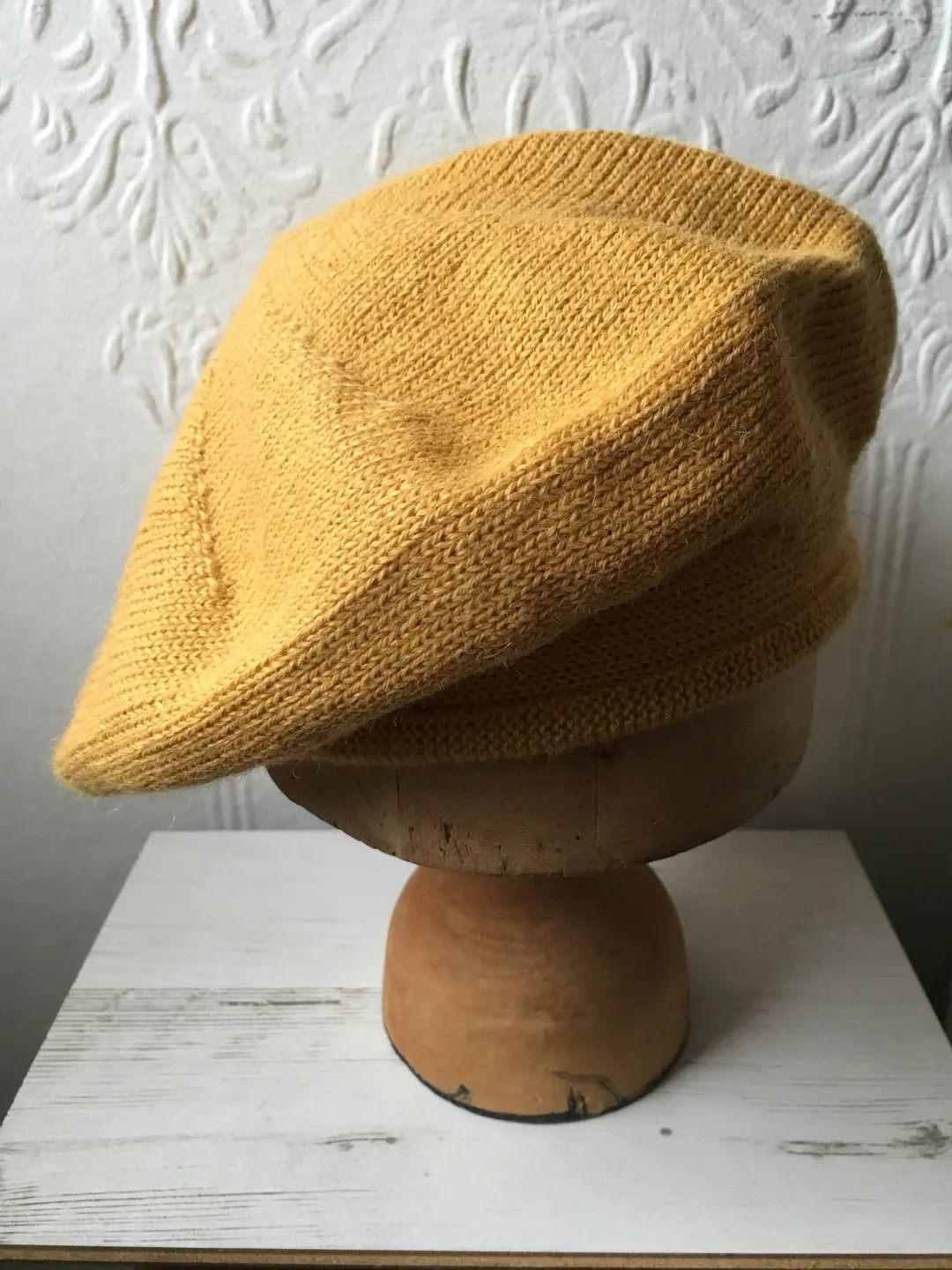 Yellow Beret, Mustard Beret, Yellow Tam, Ochre Tam, Mustard Tam, Scottish Tam, Knitted Beret, Men... | Etsy (US)