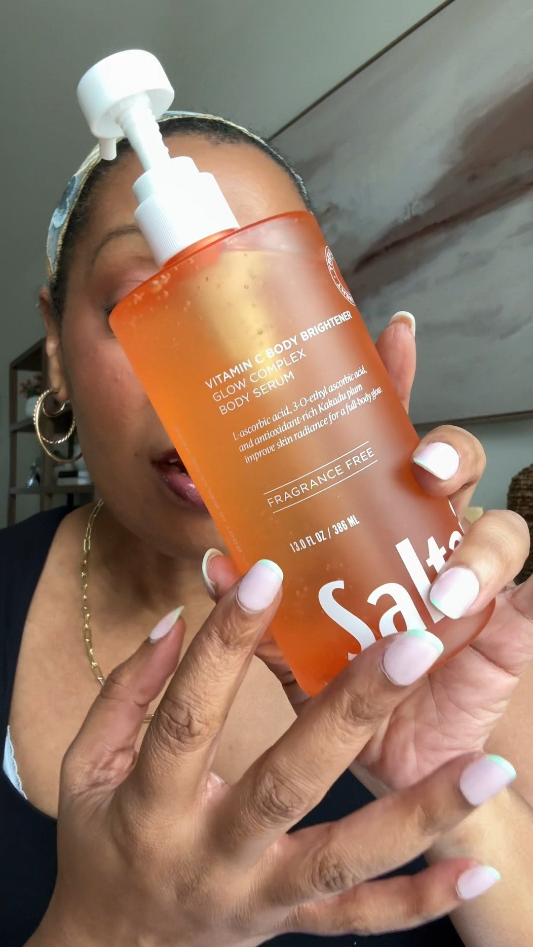 AN INSTANT GLOW BOOST✨
This lightweight vitamin C body serum boosts full-body radiance and brightens tone for smoother, bouncier, glowy skin.

Instantly boosts glow, radiance, and luminosity

Visibly brightens skin appearance, clarity and tone

Featherlight formula sinks in instantly

#LTKselfcare #LTKOver40 #LTKBeauty
