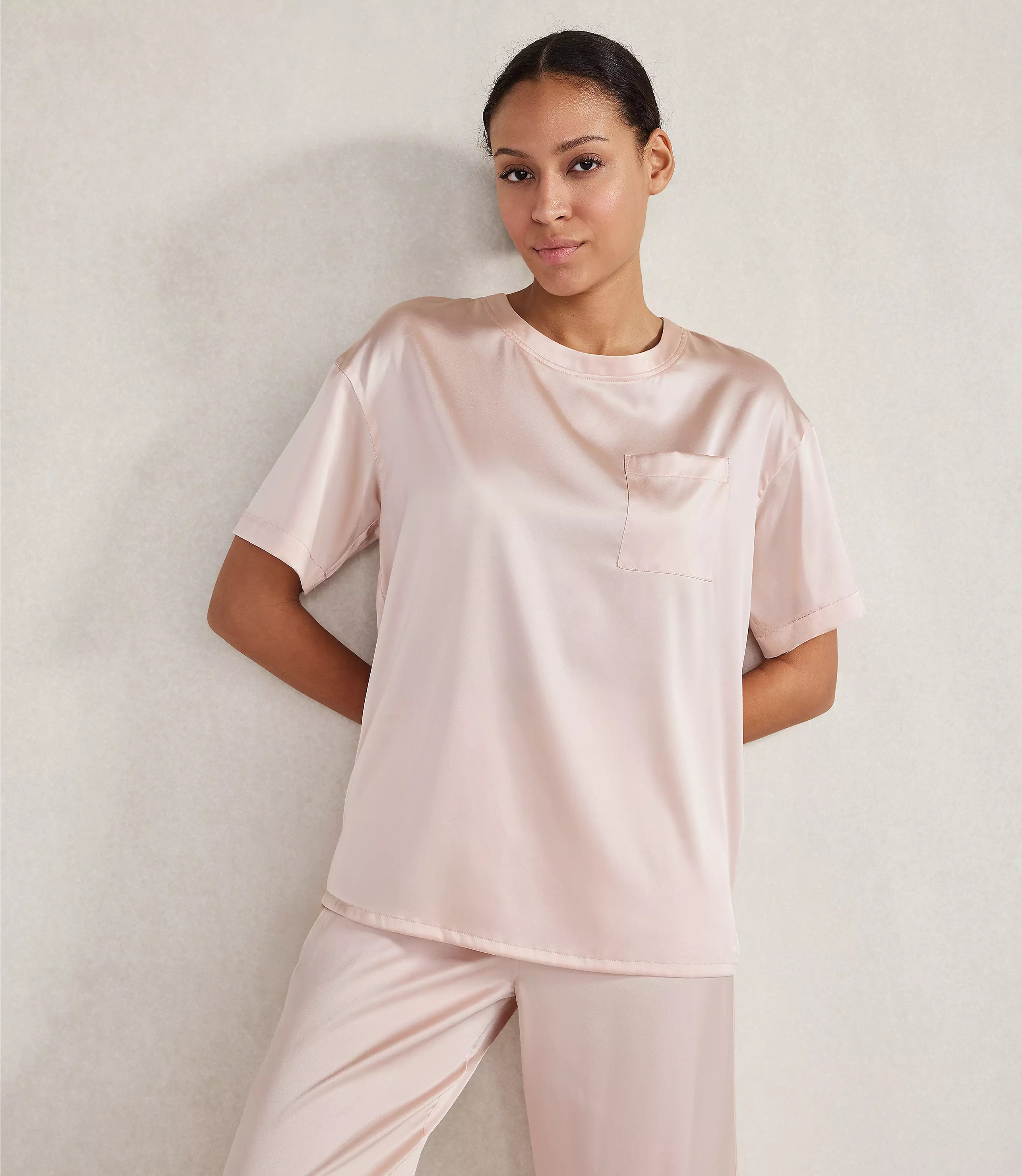 Haven Well Within Washable Silk Sleep Top | LOFT
