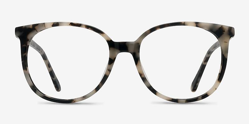 Bardot Round Ivory Tortoise Full Rim Eyeglasses | Eyebuydirect | EyeBuyDirect.com