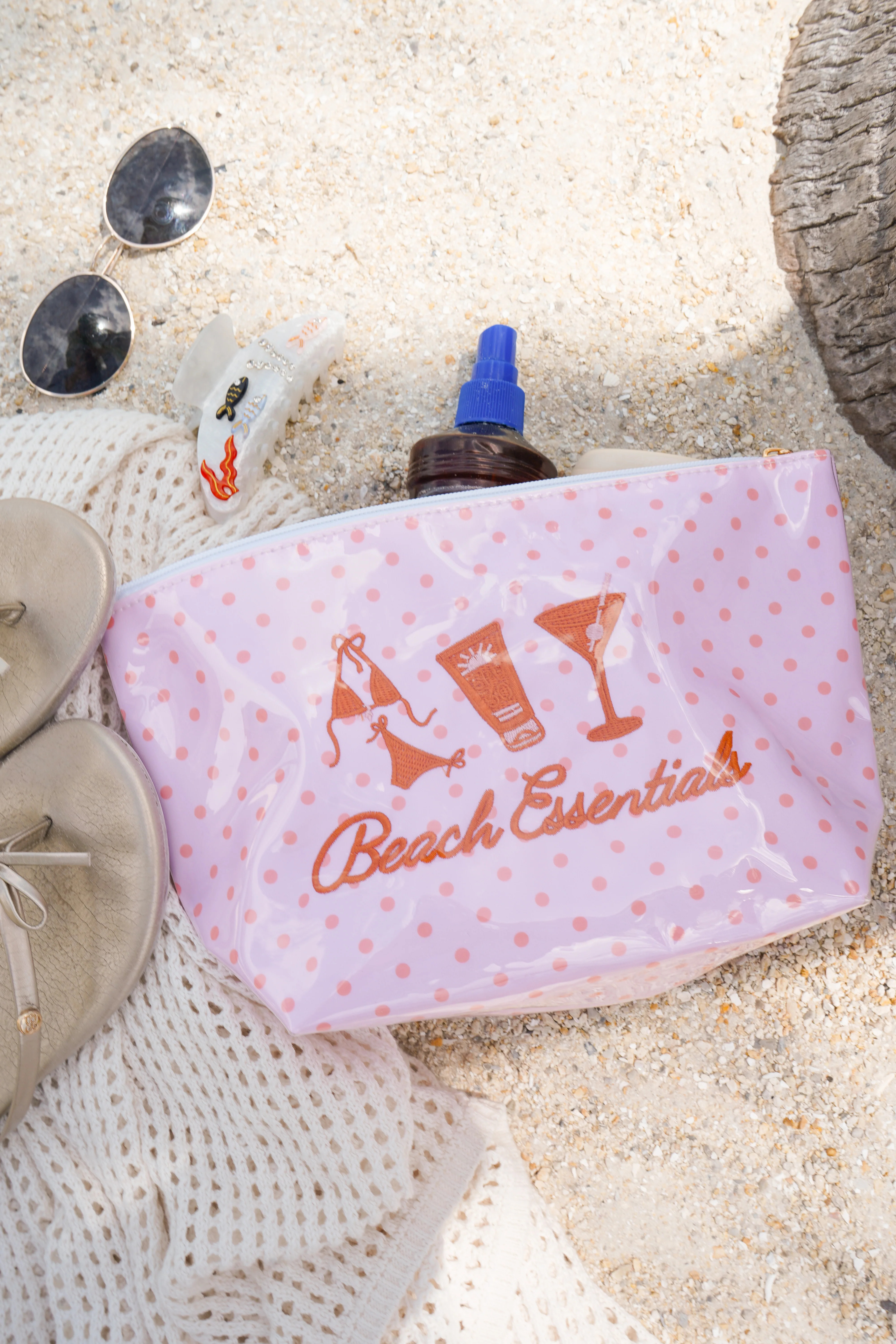 Beach Essentials - Clear Coat Bag | KenzKustomz