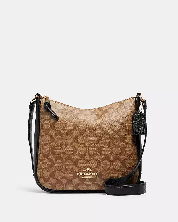 Ellie File Bag In Signature Canvas | Coach Outlet US
