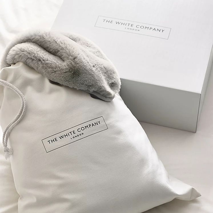 Super Soft Faux Fur Heated Blanket | The White Company (UK)