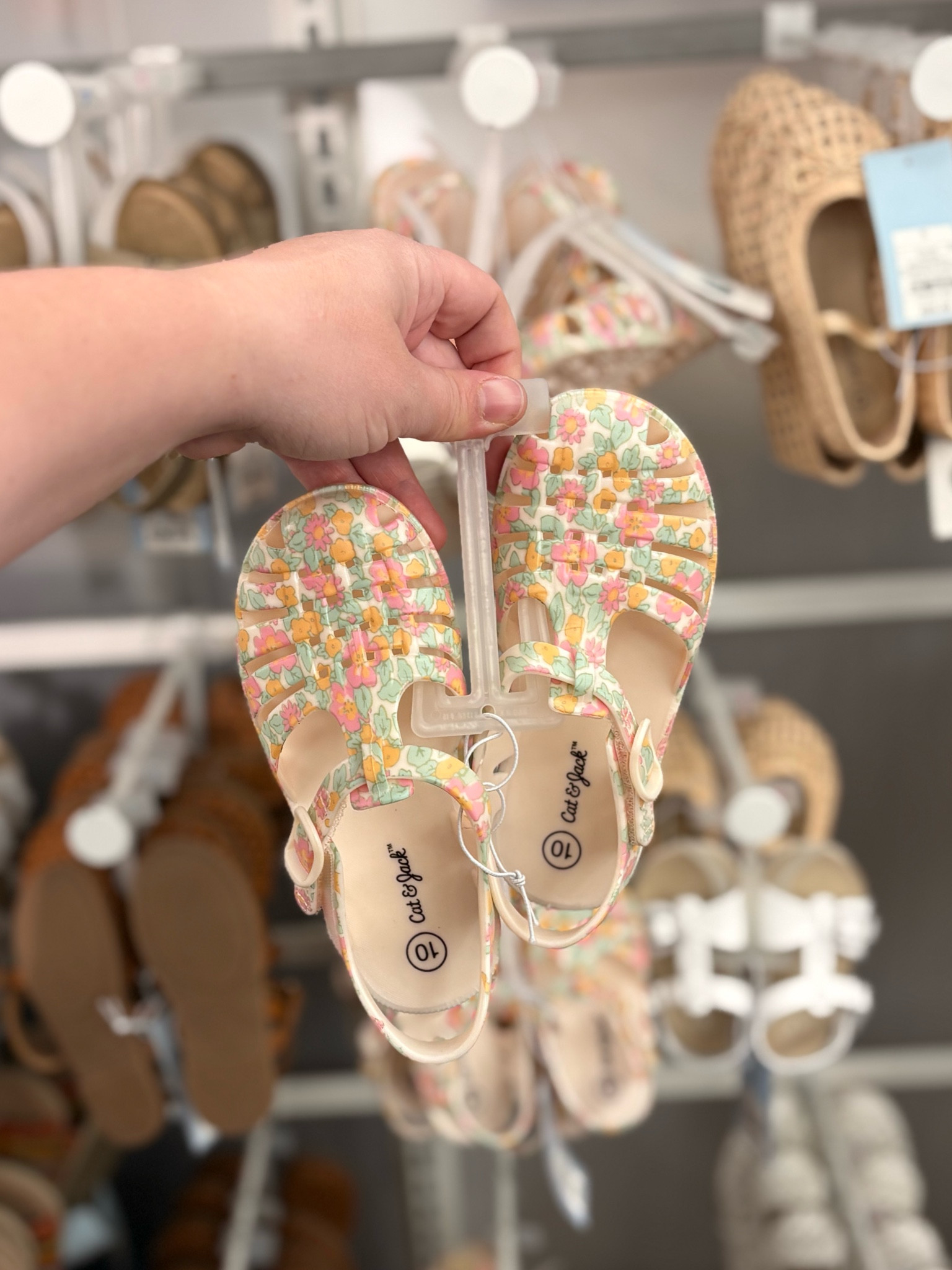 The cutest floral jellies for warm days! We love toe coverage and a pretty sandal 👏🏼 

#LTKSeasonal #LTKKids #LTKmomlife