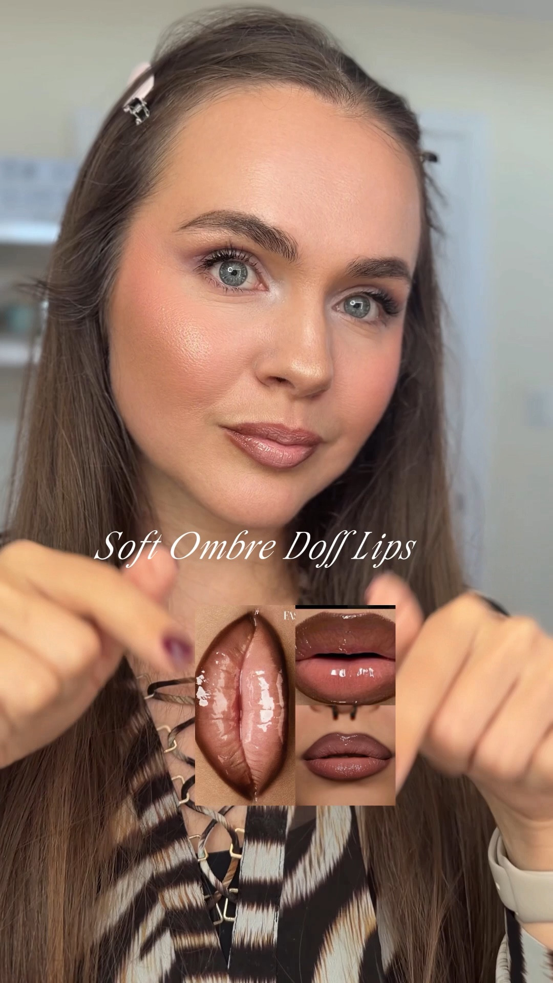 How To Achieve Soft Ombre Doll Lips ✨
this trick changes your lip shape without fillers

Lip Liner: “steamy spice”
Lip gloss: “05 honey”
Concealer:3.75

#LTKbeauty