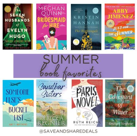 Summer book favorites! Love these reads for a relaxing day at the pool!

Amazon finds, Amazon books, summer books