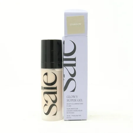 Saie Glowy Super Gel Lightweight Dewy Multipurpose Illuminator Color: Starglow Size: 0.5 FL OZ | Walmart (US)