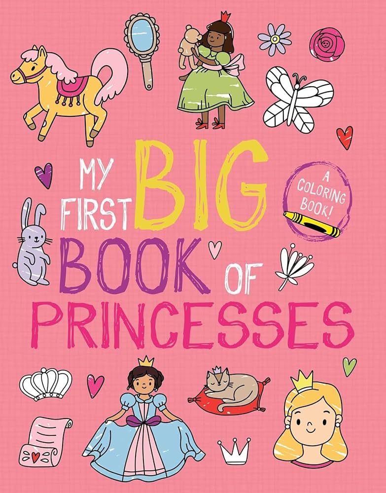 My First Big Book of Princesses (My First Big Book of Coloring) | Amazon (US)