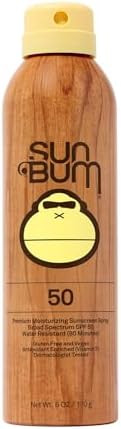 Sun Bum Original SPF 50 Sunscreen Body Spray - Broad Spectrum Moisturizing Sunscreen with Vitamin... | Amazon (US)