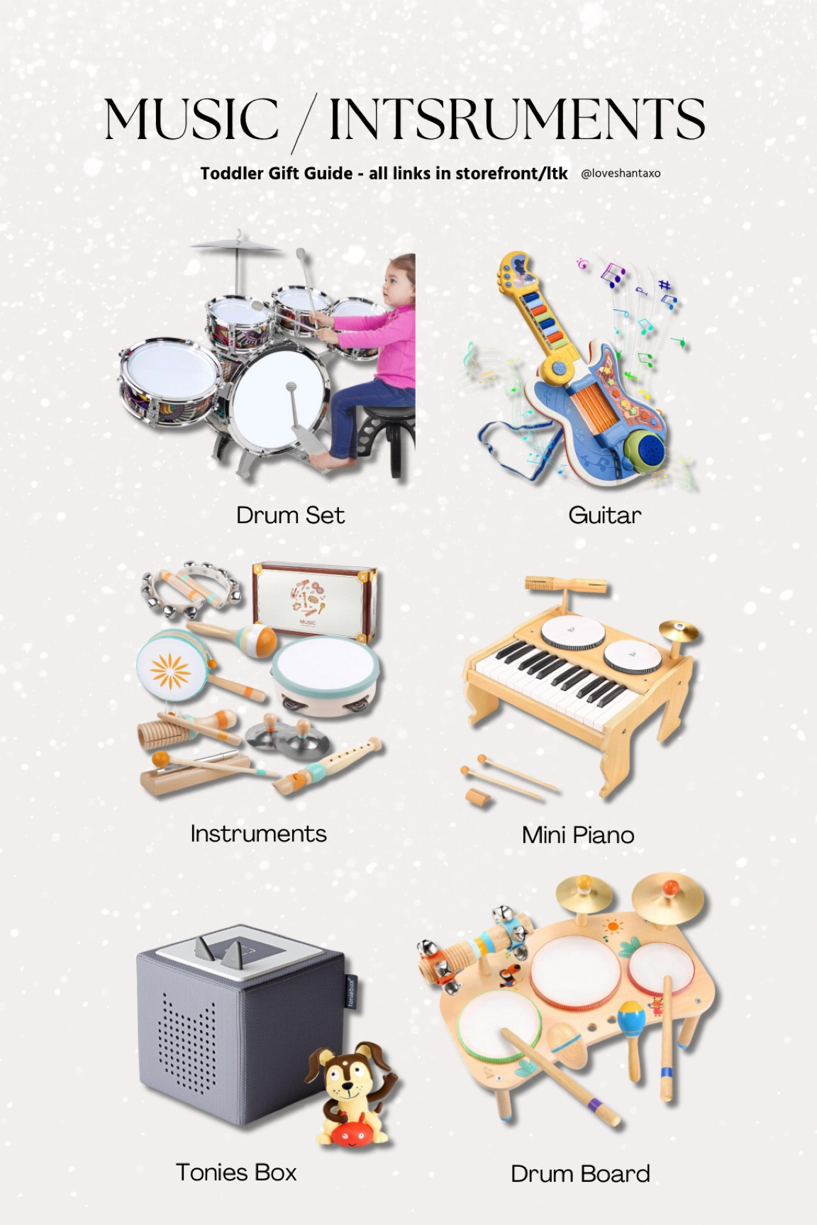 Toddler Gift Guide | Music, Instruments

#LTKBaby #LTKGiftGuide #LTKKids