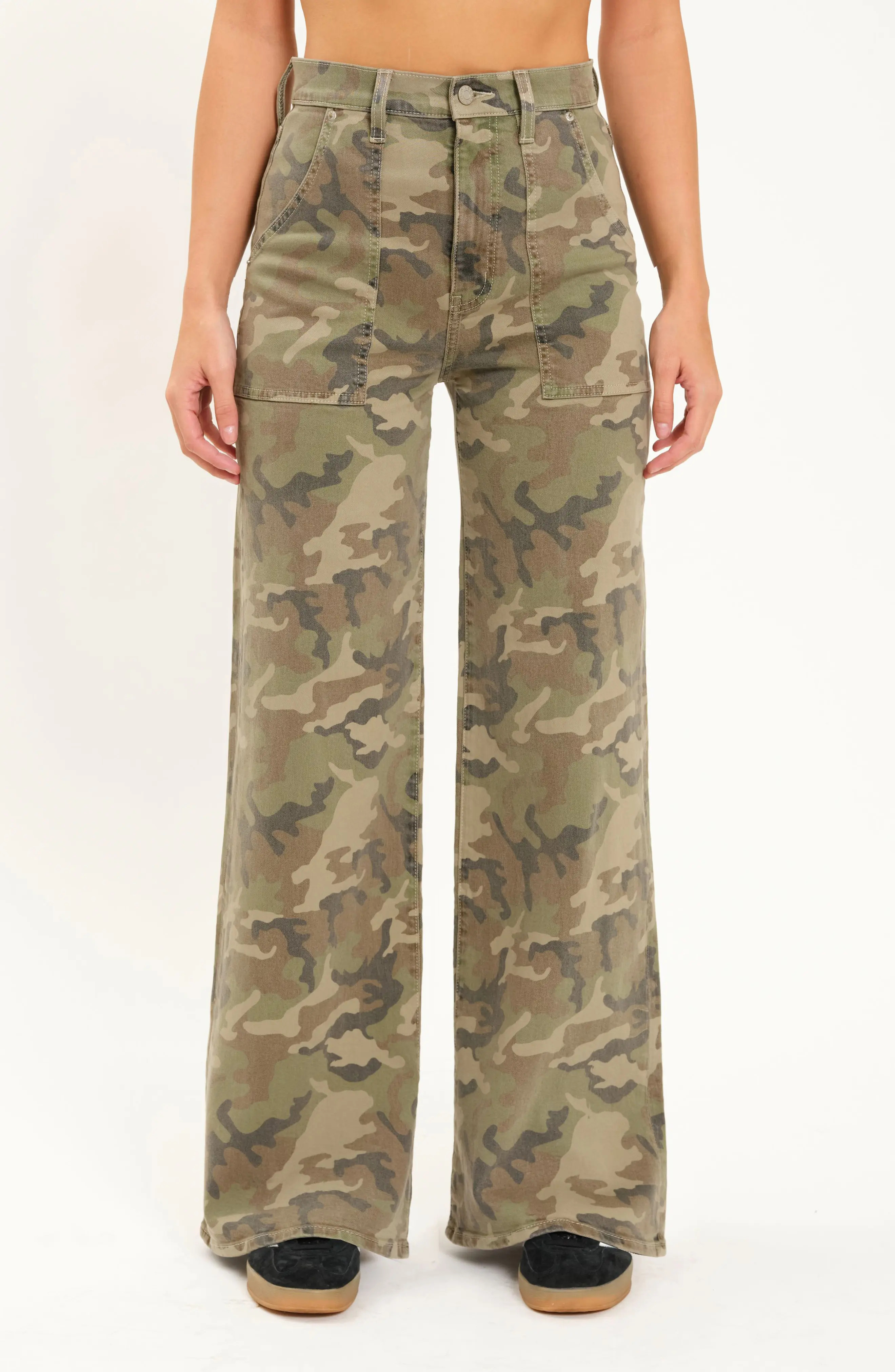 DAZE Far Out High Waist Wide Leg Jeans (Women) | Nordstrom | Nordstrom