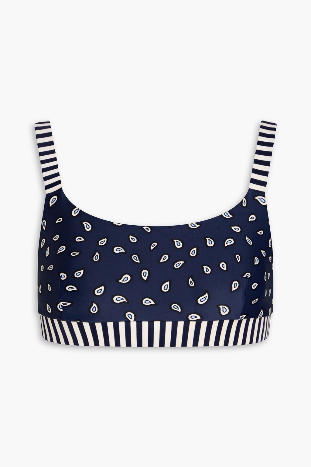 Nina paisley-print stretch sports bra | The Outnet (US and CA)