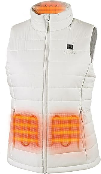 ORORO Women's Lightweight Heated Vest with Battery Pack | Amazon (US)