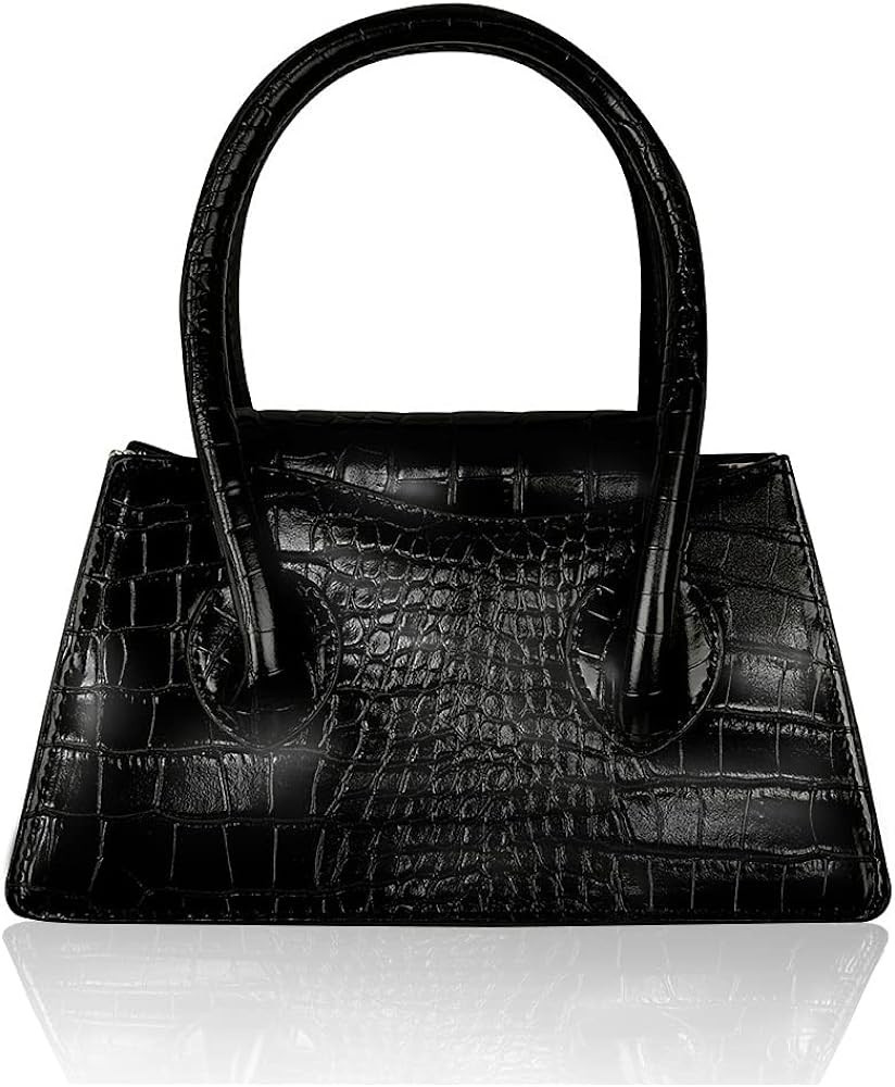 Cute Small Crossbody Purses for Women Girls Trendy Tiny Purse Top Handle Bag Crocodile Satchels H... | Amazon (US)