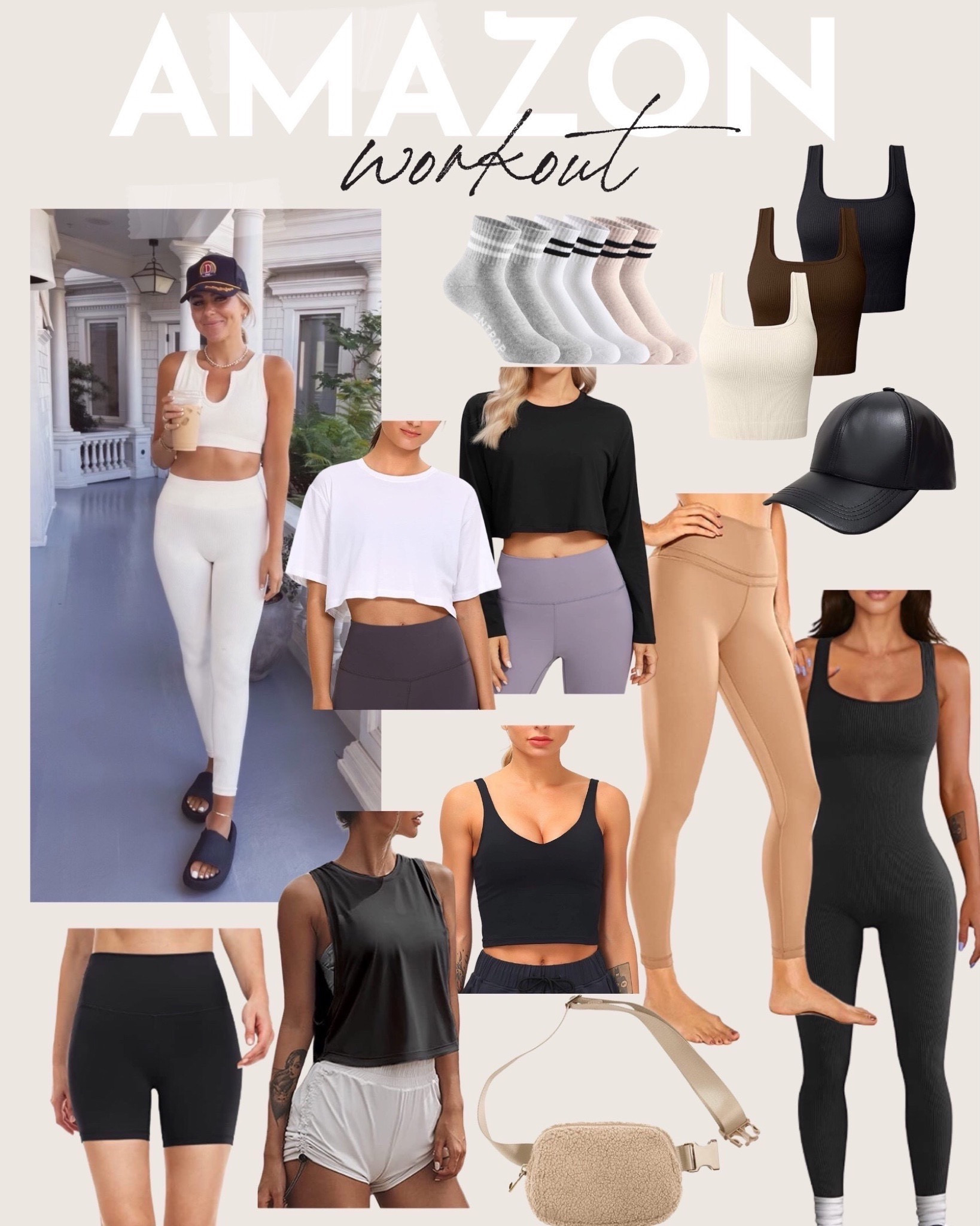 Top-rated Amazon Workput Finds ✨

Amazon workout sets, amazon sports bra, amazon leggings, lululemon dupes, amazon gym outfits, amazon fitness essentials, workout clothes 

#LTKfindsunder50 #LTKfitness