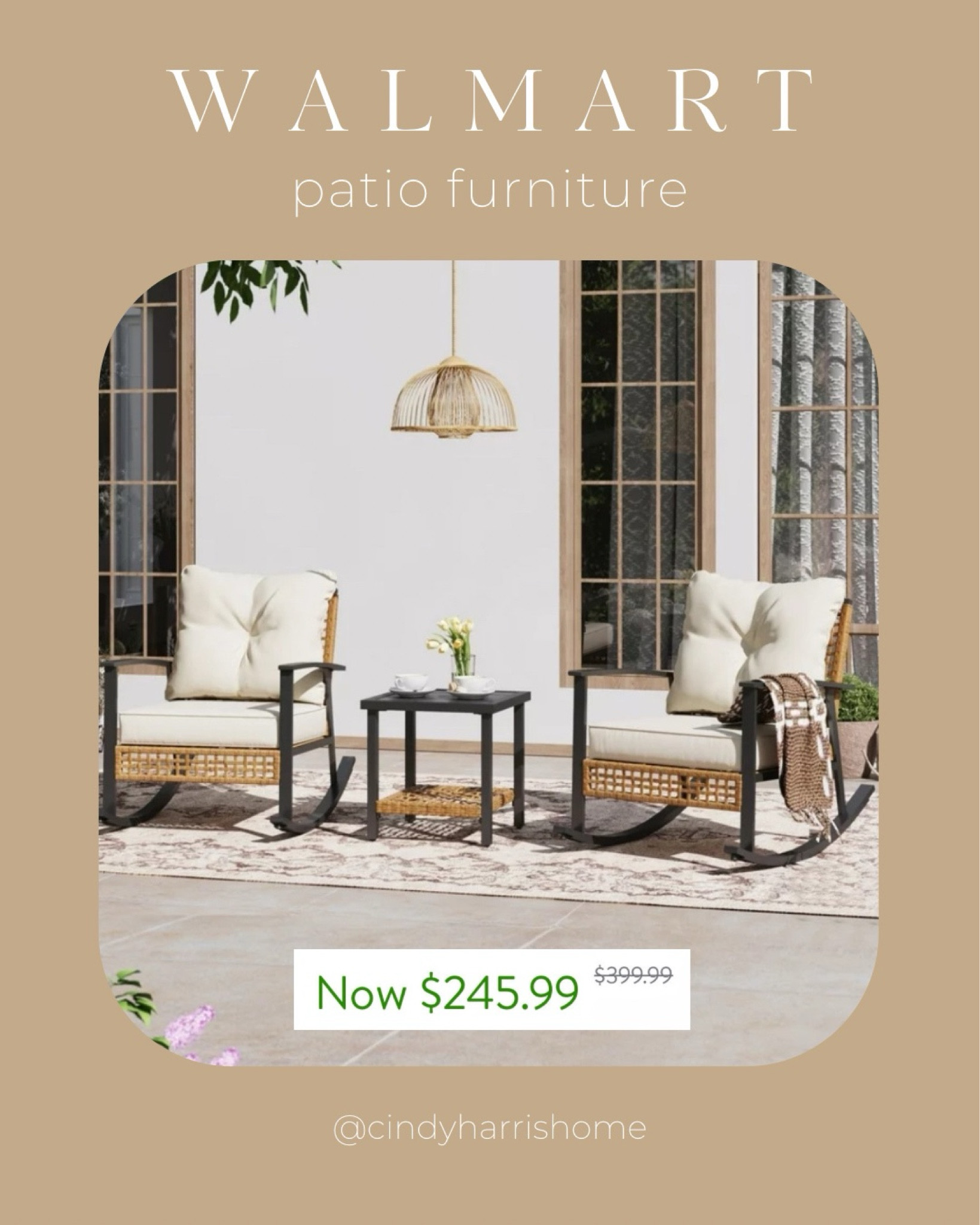 BACK IN STOCK… and on SALE! 

Walmart patio furniture — 3 piece wicker rocking chair set with table 

#LTKHome #LTKSaleAlert #LTKSummerSales