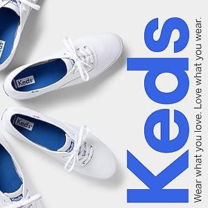 Keds Women's Champion Canvas Lace Up Sneaker | Amazon (US)